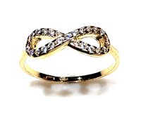 Anneau CP gioielli Femme 9K in Or jaune Cubic Zirconia 9K INFINITO ZIRC G 1.20 G